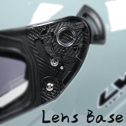Links especiais para lentes! Viseira de capacete facial completo para capacete de motocicleta LVS-700 LVS-701