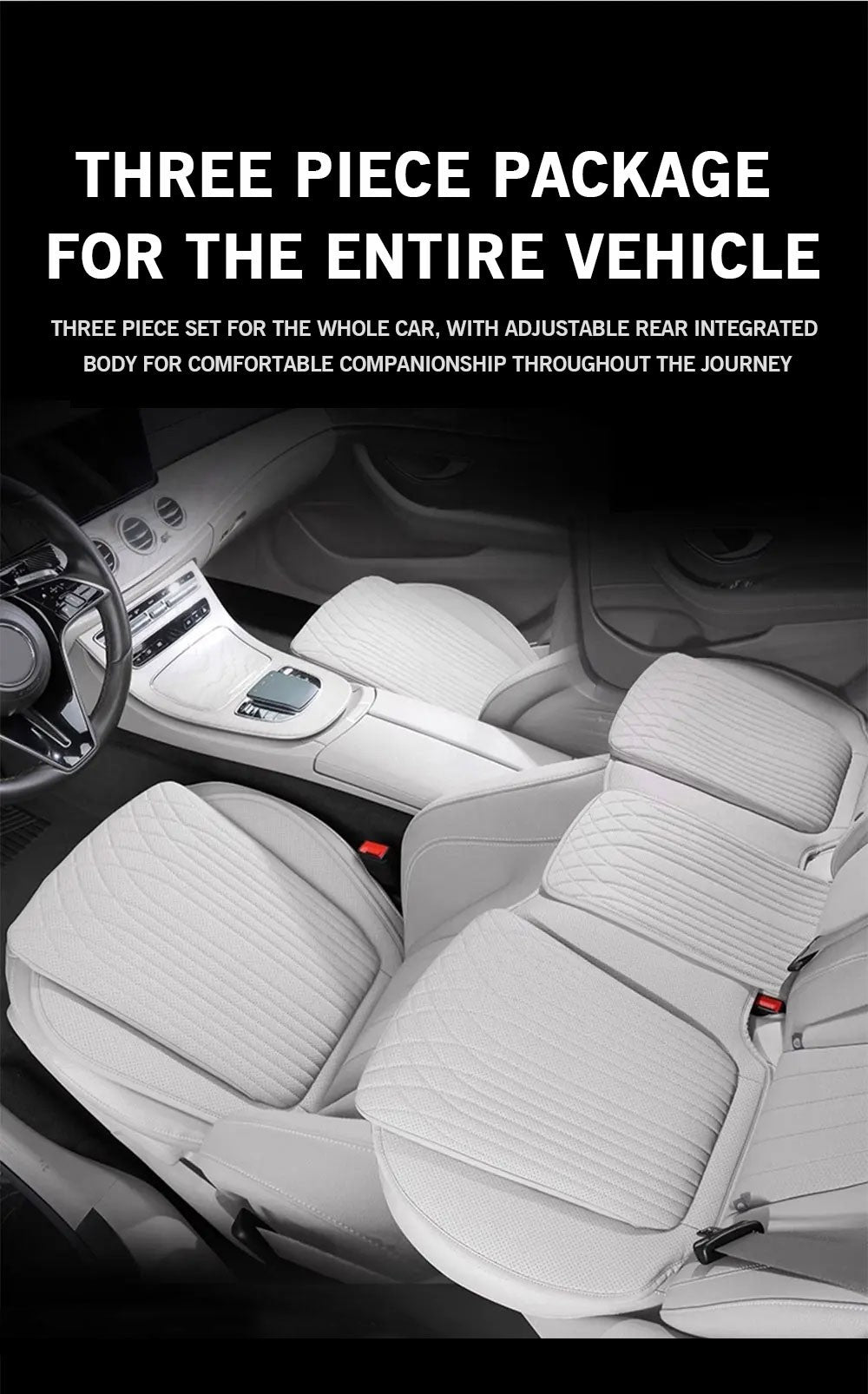 For Tesla Car Cushion Nappa Leather Breathable Non-slip Car Seat High Rebound Pad Seat Cushion Four seasons Universal Auto Seat