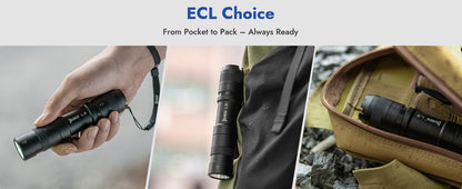 WUBEN L3 Flashlights High Lumens, 3000 Lumen Tactical Flashlight Rechargeable, Dual-Way Charging 7 Light Mode, IP68 Waterproof