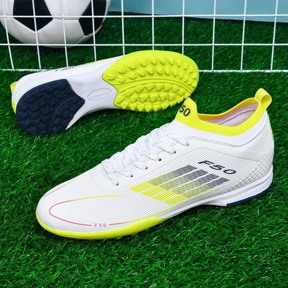 Men Professional Soccer Shoes Society Cleats Outdoor Football Shoes Society Cleats Grass Training Football Field Boots Sneaker