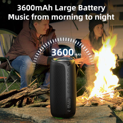 ZEALOT-MP2 Bluetooth Speaker,Ultra Portable, Up to 15H Playtime,IP65 Waterproof and Dustproof,Powerful Sound for outdoor