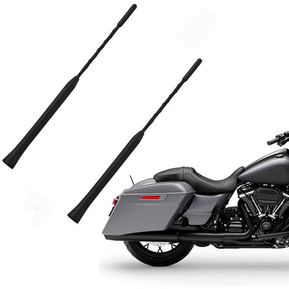 1 Par Mastro de Antena de Moto Para Harley Davidson Road Street Electra Tour Glide