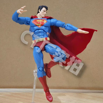 In Stock Ct Toys Superman Mafex 117 Comic Hush Justice League Articulated  Dc Superman Hush Anime Action Figure Model Toys