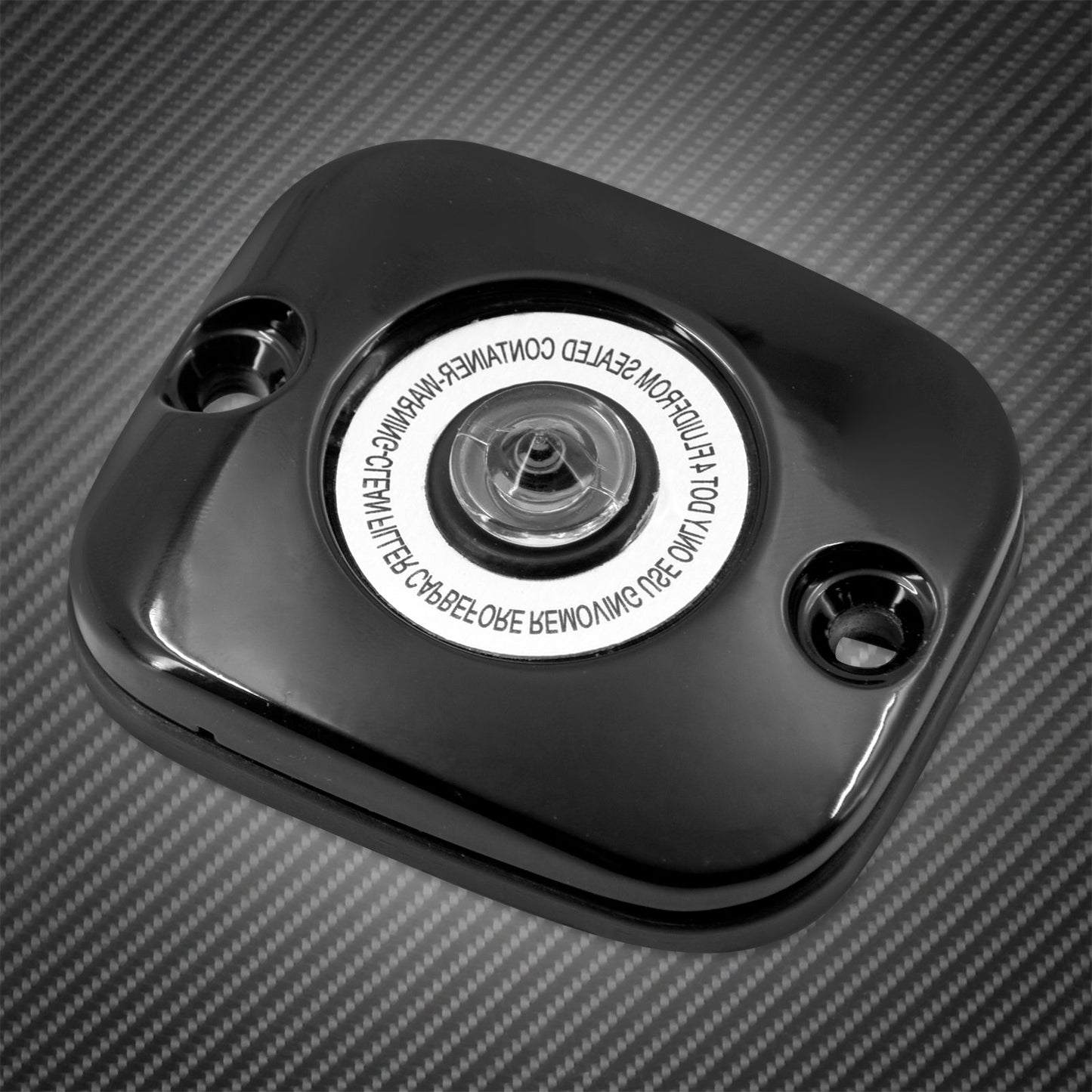 Tampa do cilindro mestre do freio dianteiro para motocicleta Harley Touring Road King Street Glide FLHR FLHT Dyna Fat Bob FXDF Softail FLSTF