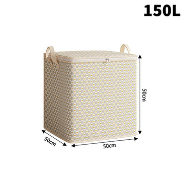 Extra Large Storage Bag - Multifunctional Bedding, Clothing, And Underwear Storage Bag With Zipper, Under Bed Storage Bag