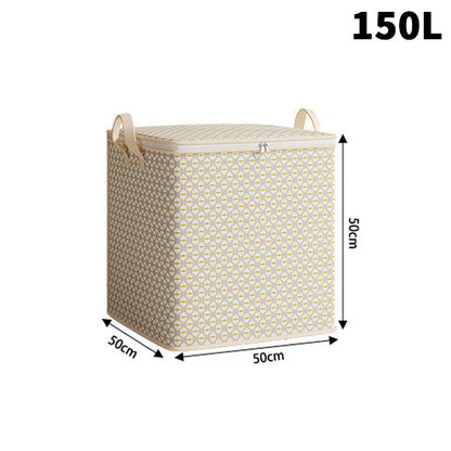 Extra Large Storage Bag - Multifunctional Bedding, Clothing, And Underwear Storage Bag With Zipper, Under Bed Storage Bag