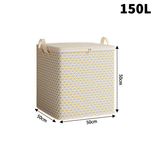 Extra Large Storage Bag - Multifunctional Bedding, Clothing, And Underwear Storage Bag With Zipper, Under Bed Storage Bag