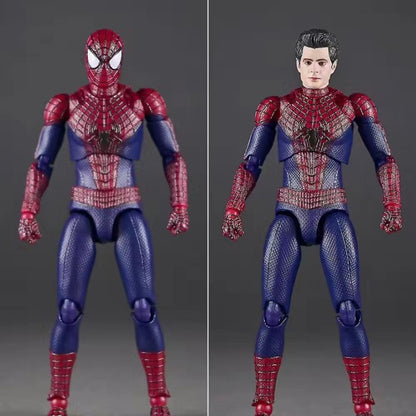 Em estoque Ko Mafex 248 The Amazing Spider Man Bonecos de Ação Marvel Andrew Garfield Estatueta Modelo Brinquedo Infantil Presentes