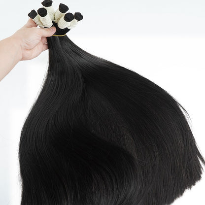 18A Cabelo Humano Duplo Desenho Vietnã a Granel Tranças Boho Extensões de Cabelo Curto Menos Liso Não Trama 300g 613#
