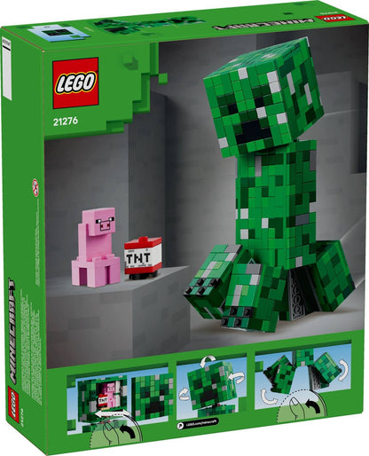 LEGO® Minecraft® The Creeper™ 21276 Minifigura de Creeper e um Brinquedo de TNT Montável de Presente para Crianças a Partir de 10 Anos 665 Peças
