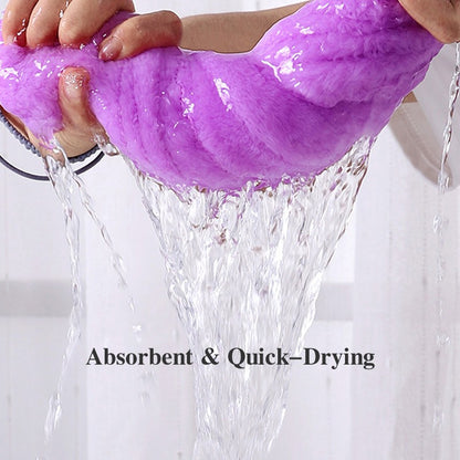 2PC Bath Towels Set Super Soft Highly Absorbent Quick-drying Coral Velvet Bath Towel For Adults Hotel & Spa Use