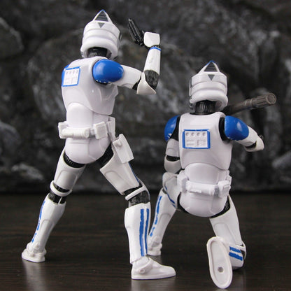 Star Wars 501st Legion ARF ARC Trooper Jesse Hardcase Commander Bane Denal Tup Dogma Boneco de Ação 6" Fase 2 Rex Team Clone Brinquedo