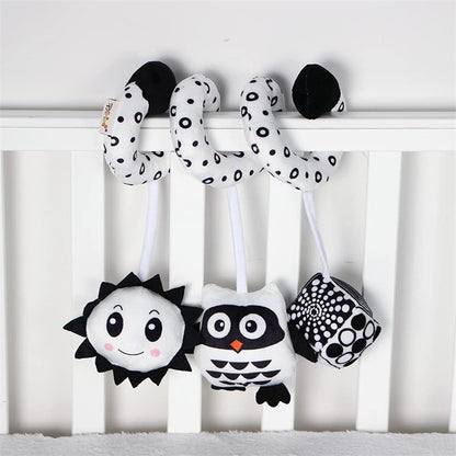 Baby Toy Toddler Cribs Cradles Hanging Bell Baby Stuff Newborn Stroller Stroller Play Arch Bed Toys for Babies 0 12 Months