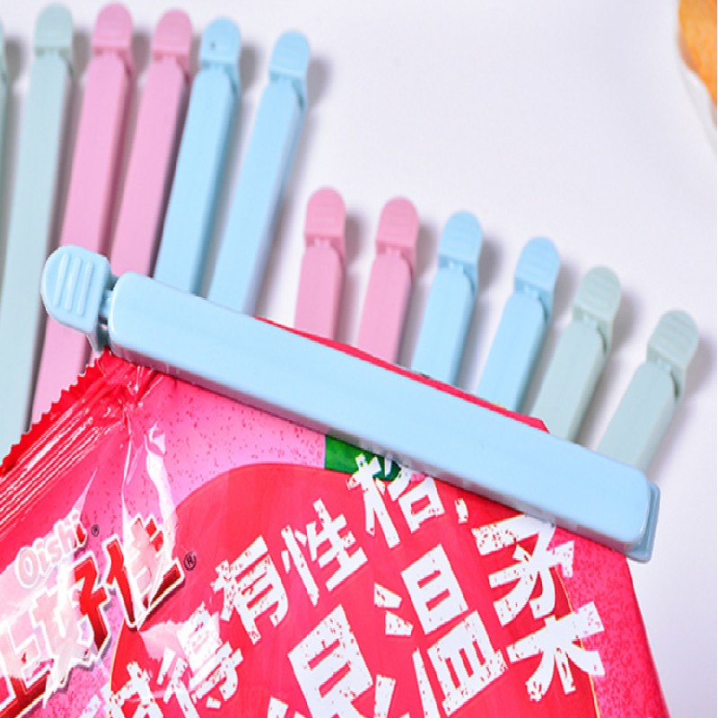 5pcs Large Size Kitchen Food Bag Sealer Clamp Anti-Damp Snack Sealing Clip Plastic Bag Clamp for Food Storage
