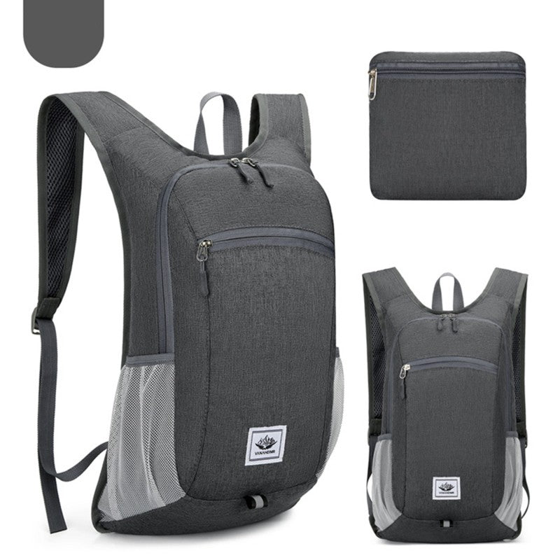 Mochila Dobrável para Acampamento Caminhada Ultraleve Dobrável Bolsa de Viagem Dia a Dia Mochila Esportiva para Montanhismo ao Ar Livre para Homens Mulheres
