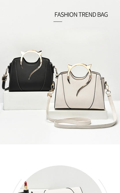 Trendy Fashion PU Leather Shoulder Bag Women's Chain Crossbody Small Purse Underarm Square Satchel Handbag