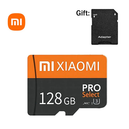 Cartão SD Xiaomi 2 TB 1 TB V30 Mini Micro Cartão Tarjeta SD Cartão de Memória Flash 128 GB 512 GB para Armazenamento de Arquivos de Alta Velocidade Cartão de Videogames