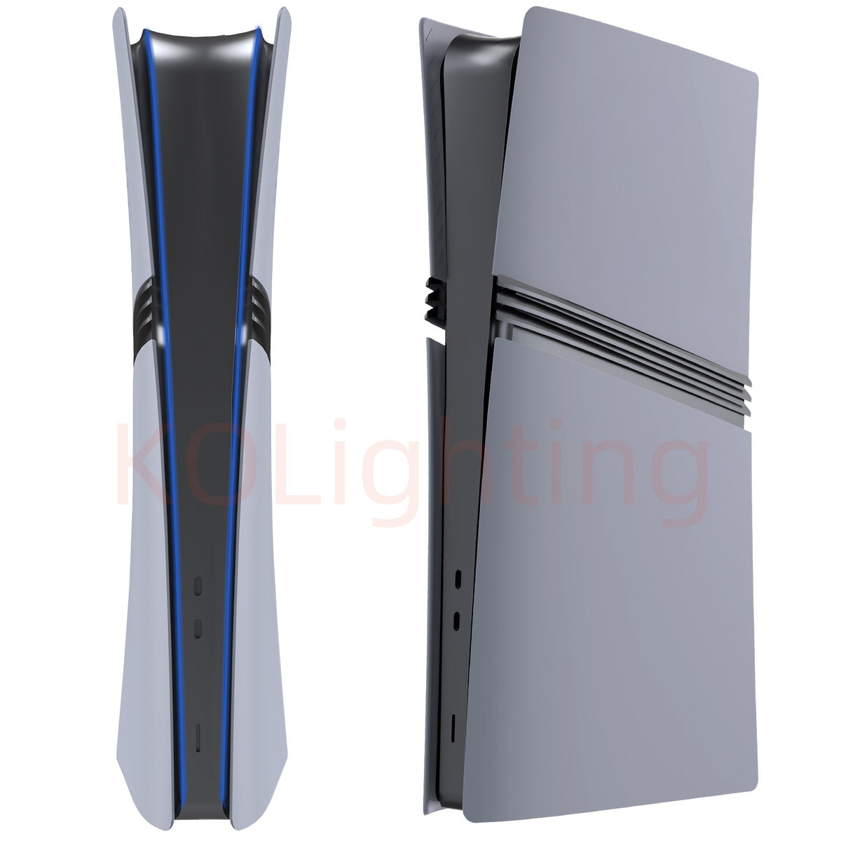 30th Anniversary Limited Digital Edition Pro Case Grey Replacement Faceplate With Skin 30th Sticker Shell For PS5 Pro Digital