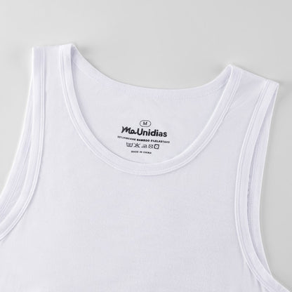 3Pcs/Pack Solid Color Men's Tank Top Sleeveless Undershirts Men Vest Gym T-Shirt High Quality Bamboo Fiber Man Singlets Sports