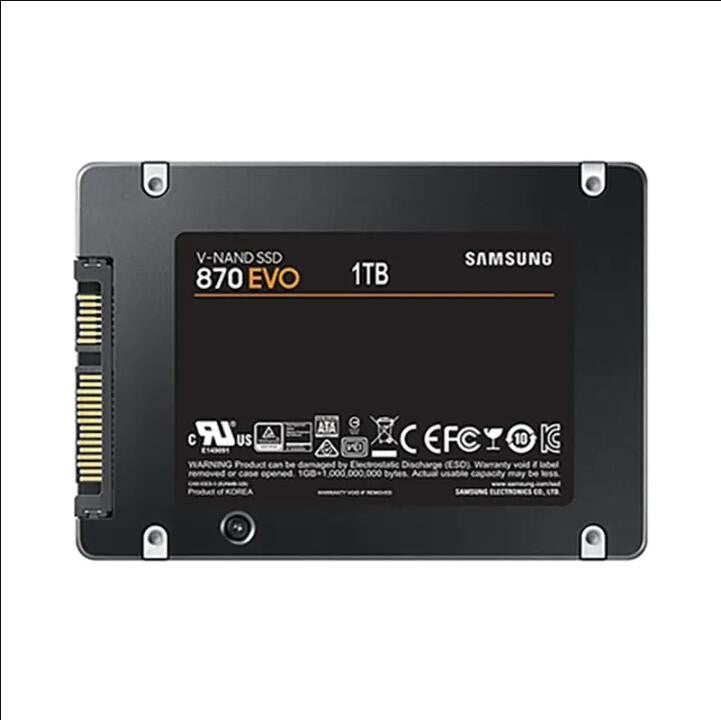 SAMSUNG SSD 870 EVO 1TB 2TB 250GB 500GB Disco de Estado Sólido Interno HDD SATA3 2,5 polegadas para Laptop PC Desktop MLC disco duro