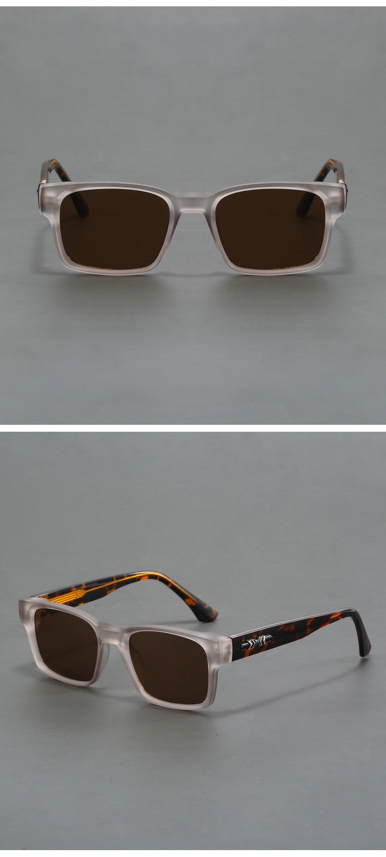 New Men's Advanced Ultra Light Coarse Frame Fashion Square Sunglasses Women Men Trendy Anti Mist Outdoor Driving Shades UV400