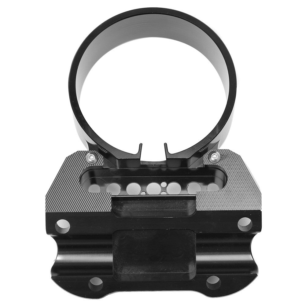 Suporte de Instrumentos de Alumínio CNC Preto para Motocicletas Harley Sportster Iron XL883 Custom Low 1200 48 72