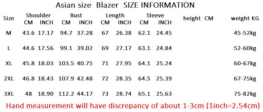 Blazer's New Men's Fashion Outdoor Travel Camping Youth Wedding Hosting Campus Slimming Casual Solid Color Korean Version Blazer