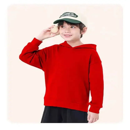 Children's Hoodie Red pink White black Sweatshirt Boys Clothing Girls Coat Casual Kids Toddler 3-12 Year tops Clothes