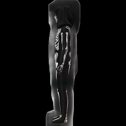 Child Skeleton Horror Hooded Costume Kids Grim Reaper Spooky Skeleton Bodysuit Jumpsuit Scary Halloween Party Role Play Costume