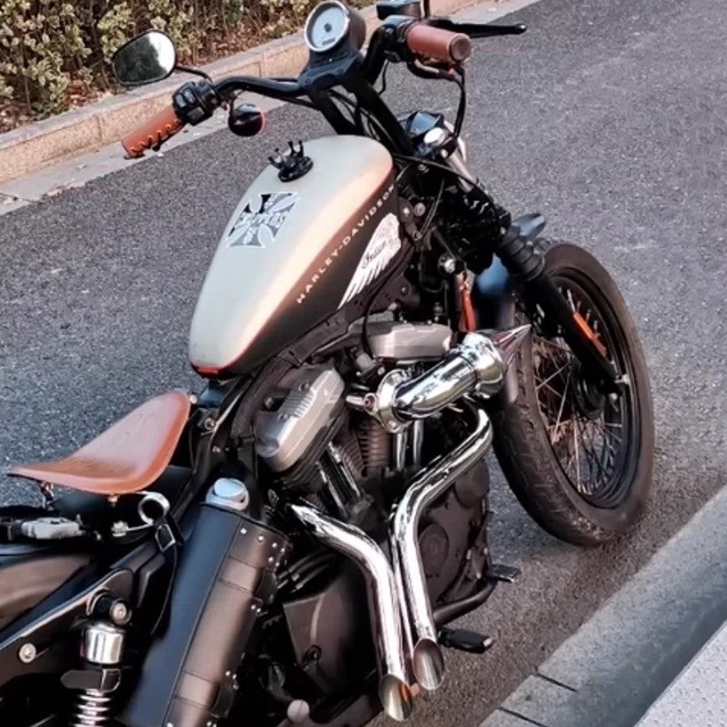 Motorcycle Exhaust Escape Sportster Motorcycle Exhaust XL883 Elbow Bike For Softail Sportster 883 1200
