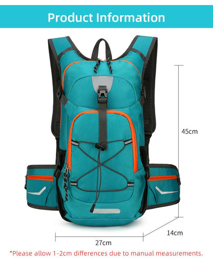 Mochila de Hidratação Leve para Ciclismo Esporte ao Ar Livre Caminhada Acampamento Escalada Montanhismo Viagem Hidro Água Dia a Dia