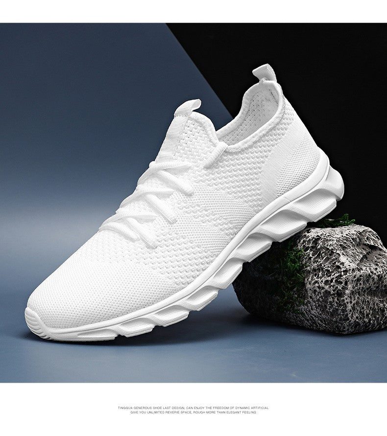 Oferta Imperdível Tênis Masculino Leve de Corrida Confortável Respirável Casual Antiderrapante e Resistente ao Desgaste Tênis Esportivo Masculino para Caminhada