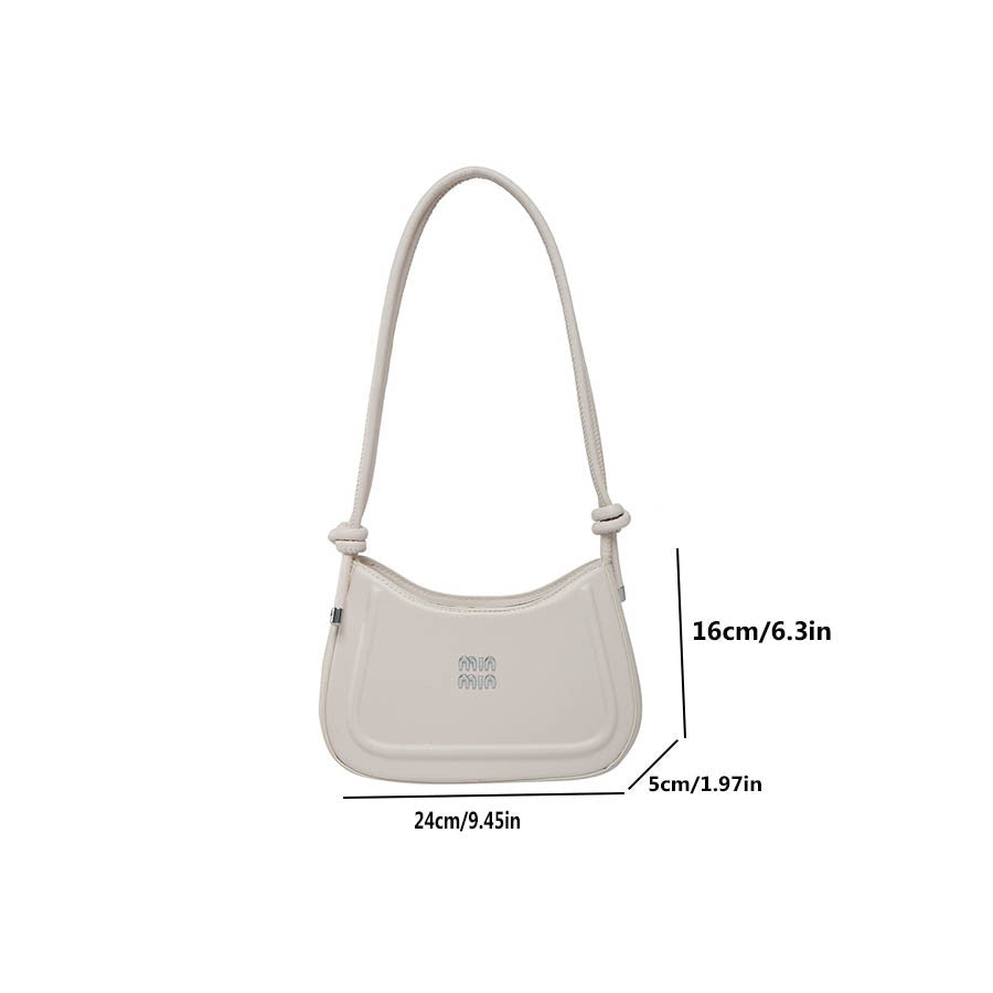 Korean style fashion niche women's crescent bag 2025 autumn new handbag, high-end multifunctional crossbody bag shoulder bag