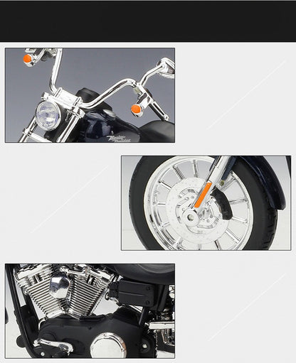 Maisto 1:12 2006 Harley FXDBI Dyna Street Bob Liga Modelo de Moto Simulação Metal Brinquedo Modelo de Moto de Rua Presente Infantil