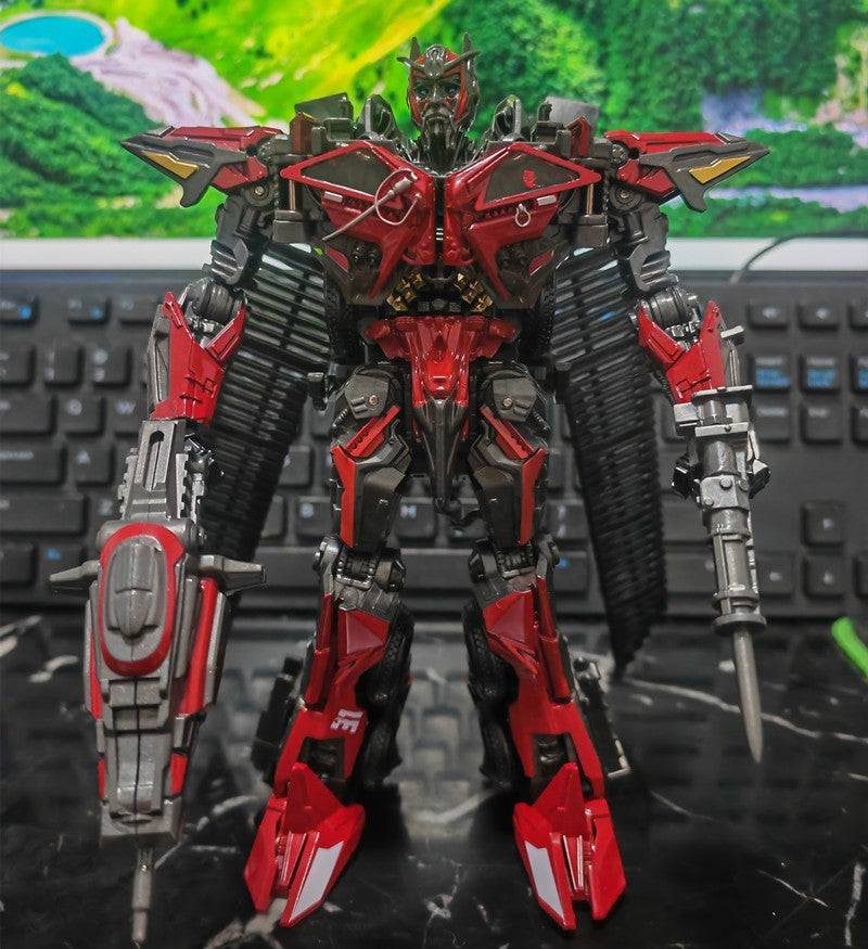 EM ESTOQUE NOVO BAIWEI 18CM Brinquedos de Transformação TW-1024 KO SS Filme Robô Pintado Anime Action Figure Modelo de Carro Presente para Crianças TW-1032