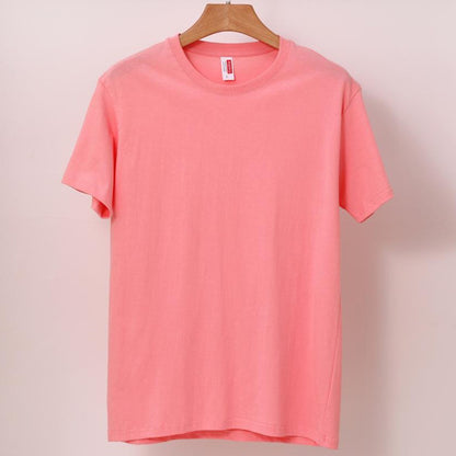 Plain Cotton T Shirts Wholesale High Quality Crew Neck Tshirt Unisex Tee Shirt Blanc White Tshirt For Men Camisetas Masculinas