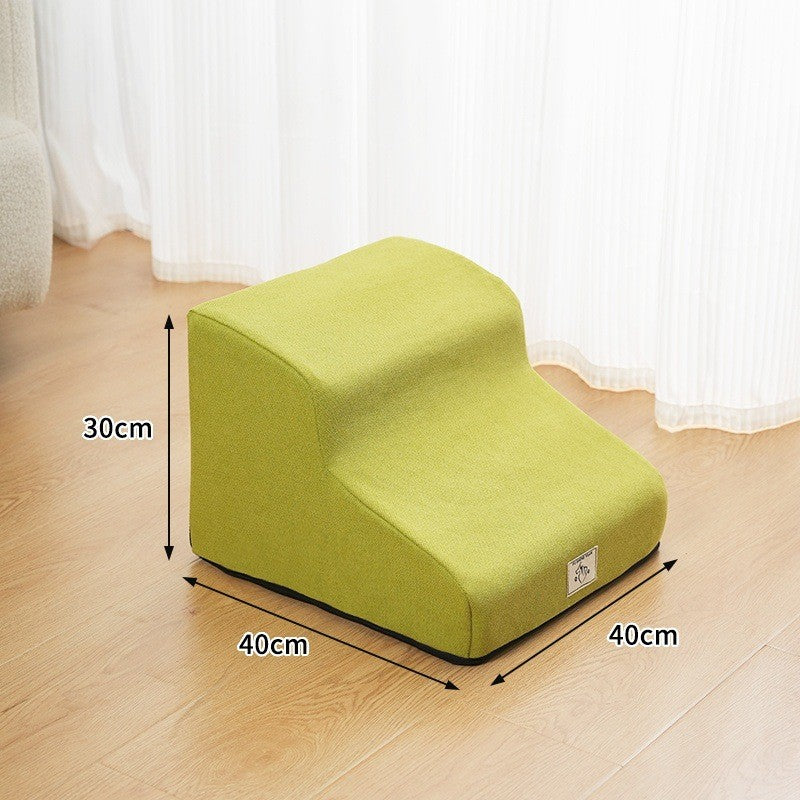 Rampa Escada Antiderrapante para Cães e Gatos, Esponja de Espuma de Memória, Sofá para Cães Idosos, Removível e Lavável, Escadas para Animais de Estimação, Suprimentos para Animais de Estimação
