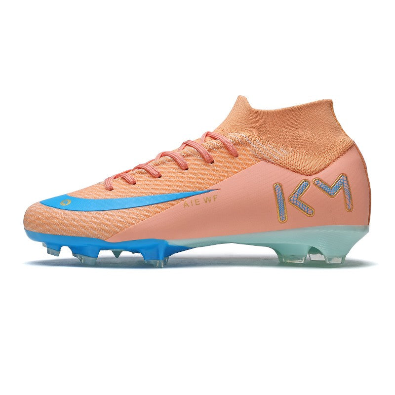 New Men Soccer Shoes Adult Futsal Sport Indoor Football Boots Cleats Non-Slip Boys Grass Ultralight Turf Comfortable Match