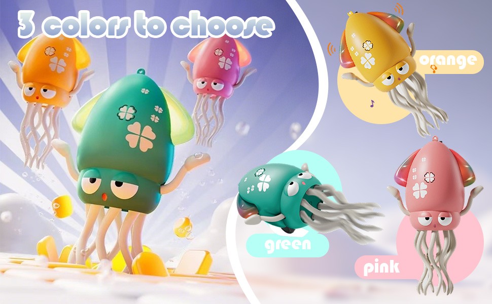 Brinquedo de Polvo Andador e Dançarino de Desenho Animado Brinquedos Educativos para a Primeira Infância com Luzes e Música Jogos para Bebês, Crianças, Meninos e Meninas