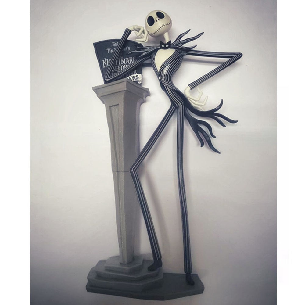 The Nightmare Before Christmas Jack Skellington 25 Anos Boneco de Ação Brinquedo