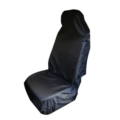 Universal Black Car Car Seat Cover Front Rear Polyester Waterproof Anti-Fouling Protective Interior Supplies High Quality
