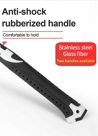 AIRAJ Martelo Chifre de Carneiro Multifuncional Grau Industrial Decoração Martelo Doméstico Revestido com Borracha Antiderrapante Ferramenta de Hardware