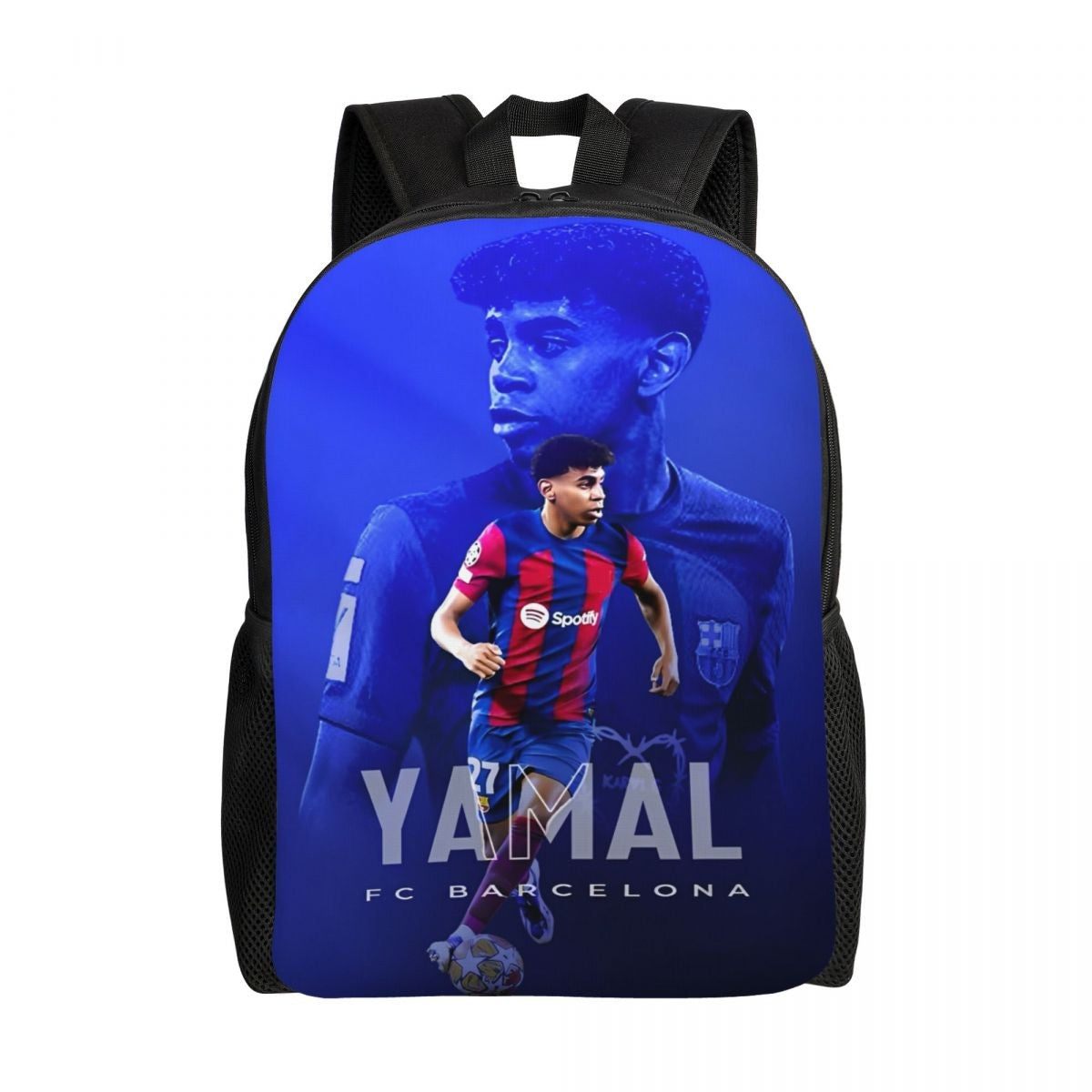 Lamine Y-Yamal Mochila Infantil para Meninos Meninas, Mochilas Esportivas de Futebol, Mochila Escolar Kawaii para Creche