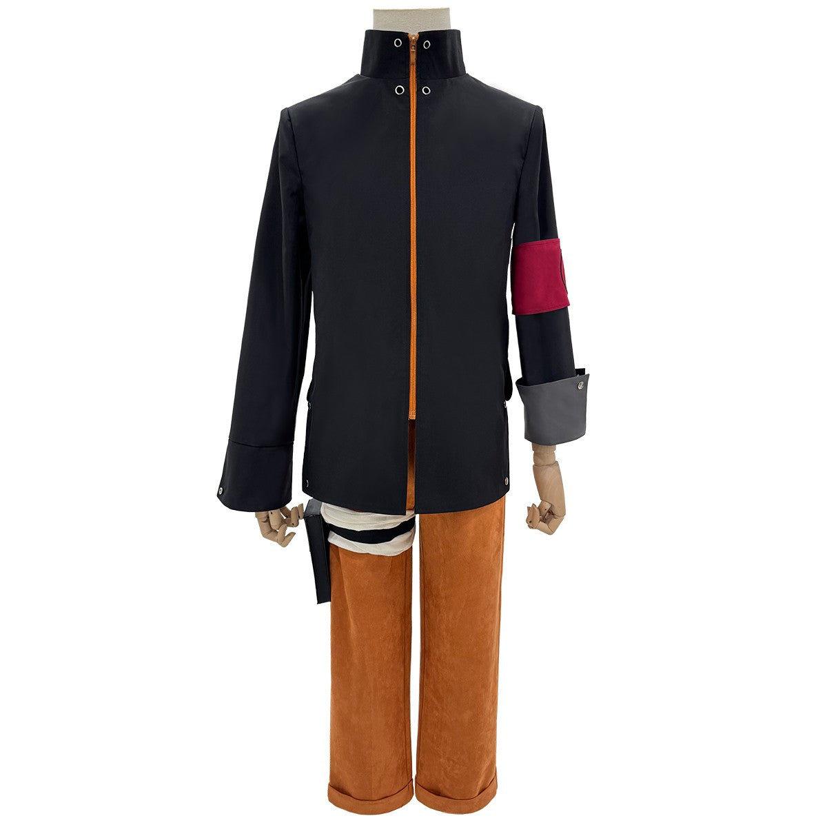HOLOUN Anime Uzumaki Cosplay Costume Adult Version Top Pants Headdress Waist Leg Bags Cos Convention Unisex Halloween Christmas