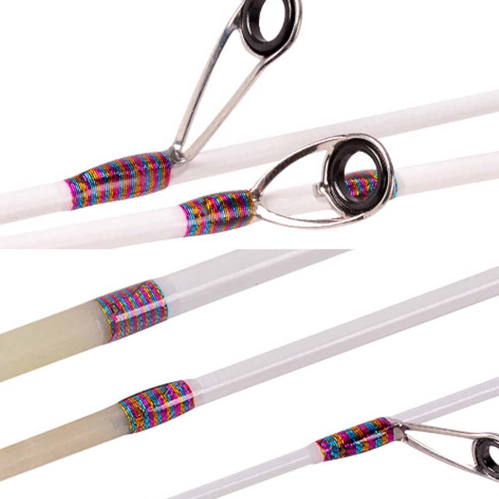 Vara de Pesca Telescópica XUL Macia Ultraleve Mini Vara de Pesca Rotativa Portátil Varas de Pesca de 4 Seções de Fibra de Vidro Equipamento de Pesca