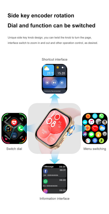 2025 New For HUAWEI FIT 3 2.01" HD Screen Smart Watch Women Men Watches Bluetooth Call Smartwatch Watch 9 Sports Fitness Tracker