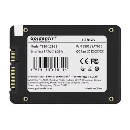 SSD Goldenfir Preço Valor 64GB 120GB Unidade de Estado Sólido para Notebooks