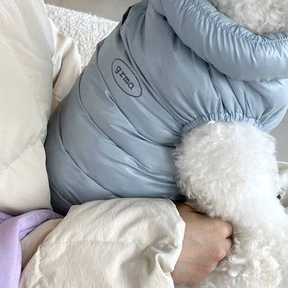 Roupas Sólidas de Cachorro da Moda Casaco de Cachorro Quente e Macio Colete de Inverno para Filhotes Jaqueta Impermeável para Gatos Fantasias de Estimação Suprimentos para Chihuahua