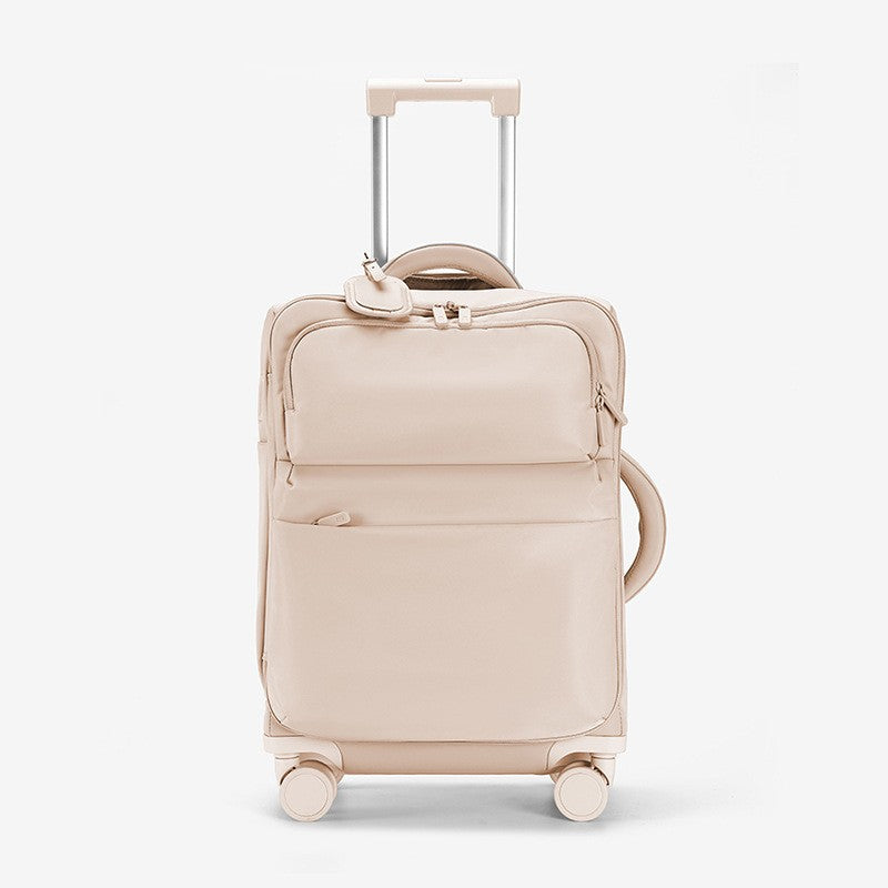 Mala de Viagem Ultra-leve de 20/24/28 polegadas, Grande Capacidade, Pano Oxford, À Prova D'água, Com Rodas, Caixa de Embarque, Senha, Bolsa de Viagem