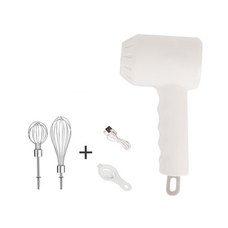 Mini Mixer Elétrico Portátil Sem Fio 3 Velocidades Liquidificador de Mão de Alta Potência Batedor de Massa Batedor de Ovos Ferramentas de Cozinha para Confeitaria